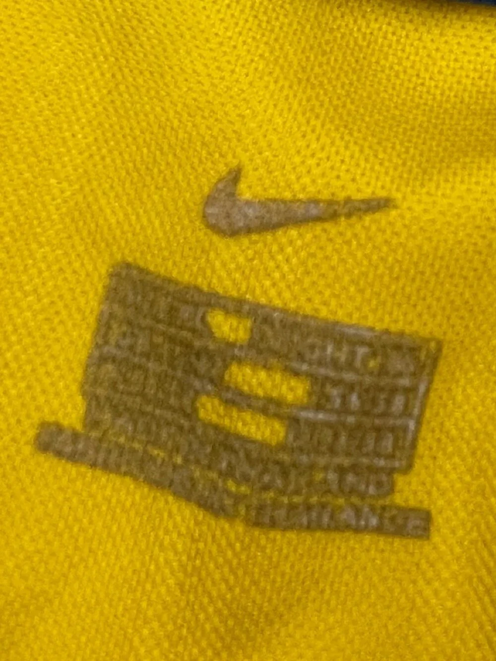 Vintage BATE Borisov Belarus Nike Yellow Blue Soccer Football Jersey Shirt XL